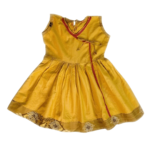 Mustard yellow dress