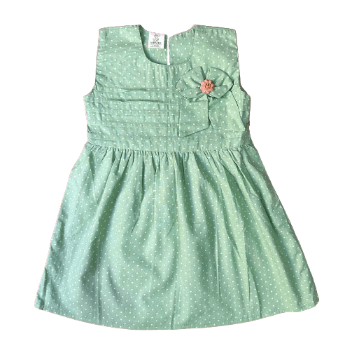 Pistachio green dress